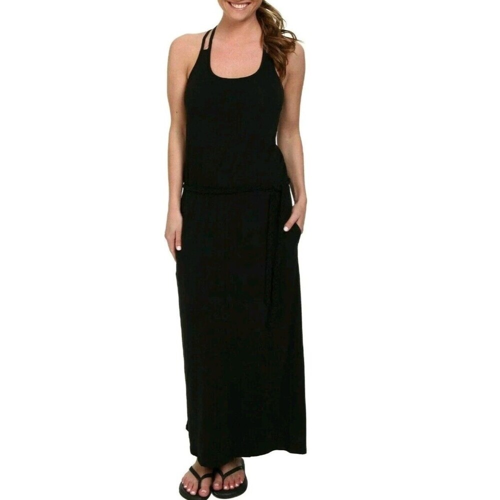 The North‎ Face Women's Black Nicolette Maxi Dress Size Medium Beach Outdoor 185